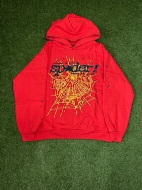 Red With Yellow Web Sp5der